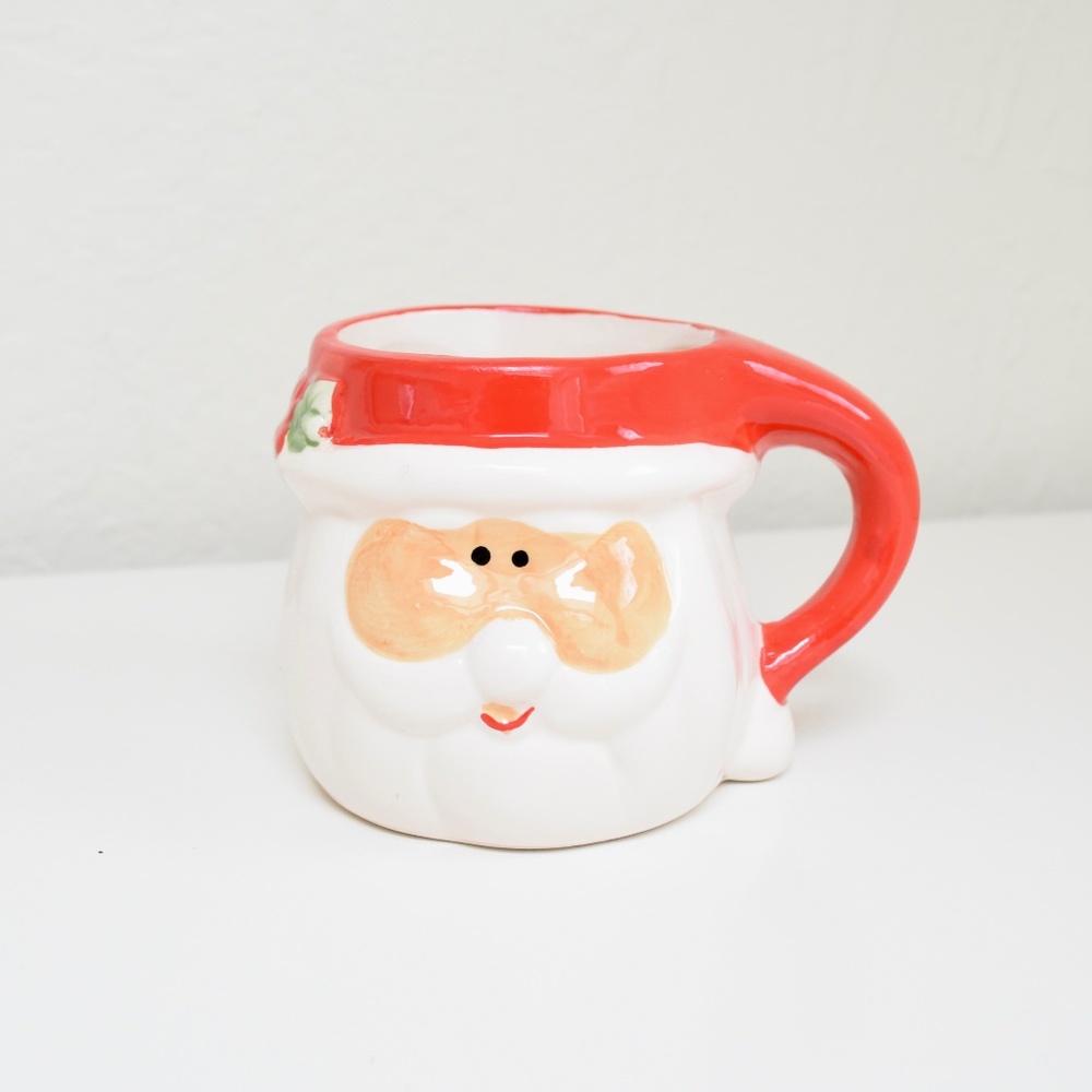 Royal Norfolk Greenbrier International 3D Cheery Santa Christmas Mug